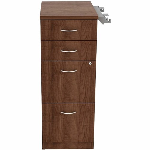 Lorell Walnut Laminate 4-drawer File Cabinet (llr-16236) (llr16236) - Picture 6 of 7