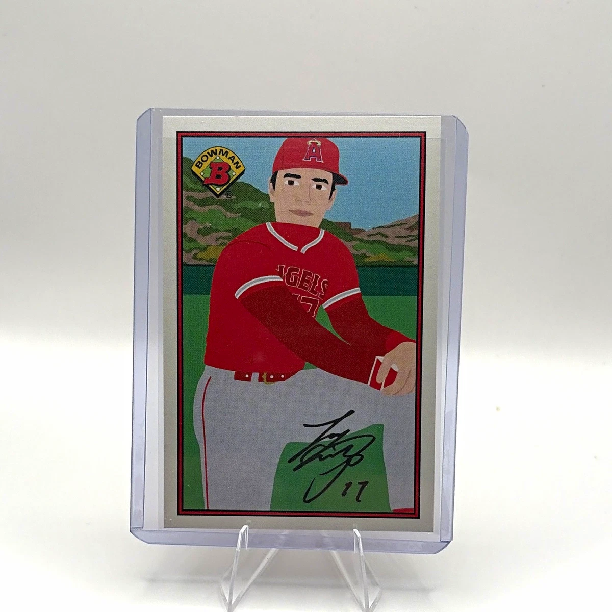 大谷翔平2021 Topps X 1989 Bowman by Keith Topps 1989 Bowman X Keith Shore Shohei Ohtani #13 2021 for sale | eBay