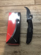 Spyderco Matriarch 2 FRN Emerson Folding Knife C12SBBK2W Serrated Black Blade