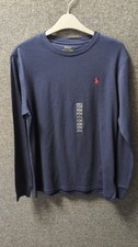 Image of Polo Ralph Lauren Long Sleeve T-Shirt Age 14-16 RRP £37 LN062 UU 01