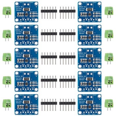 10 PCS INA219 I2C BiDirectional DC Current Power Supply Sensor Module Board