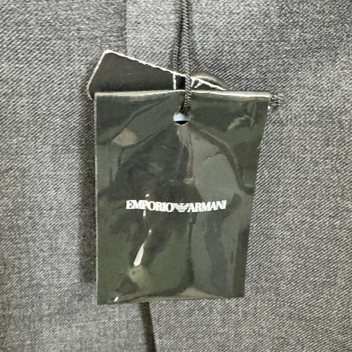 Emporio Armani G Line Virgin Wool Gray Blazer Menswear Business Casual Size 48R - Picture 4 of 15