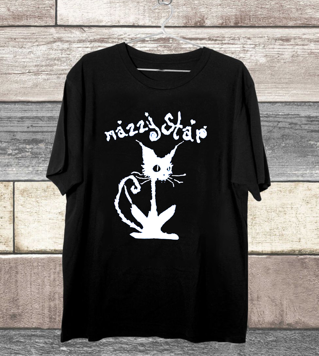 Mazzy Star Band Punk Rock Cat Unisex T-Shirt All Size S-5XL PR063