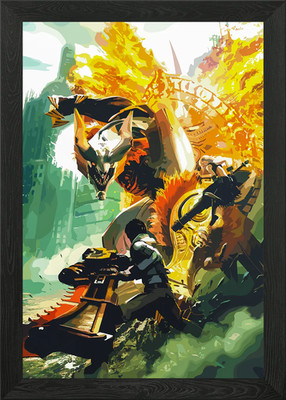 Final Fantasy Poster Gerahmtes Wandbild Poster Leinwanddruck Bild