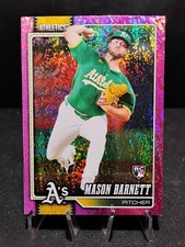 2026 Topps Series 1 Baseball - Mason Barnett #273 (RC) Pink Sandglitter Parallel