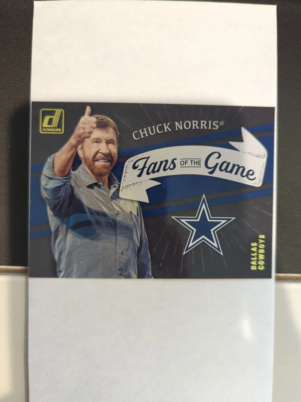 Chuck Norris trading card