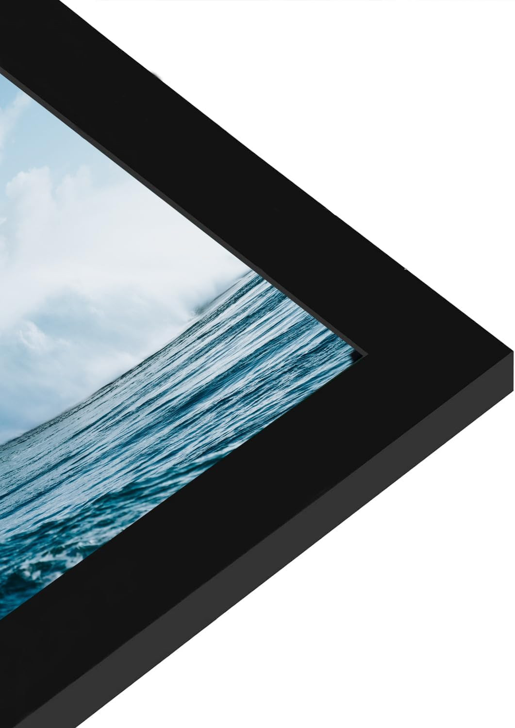 11X15 Picture Frame Black, Photo Frame for Wall Mounting Display Horizontally or