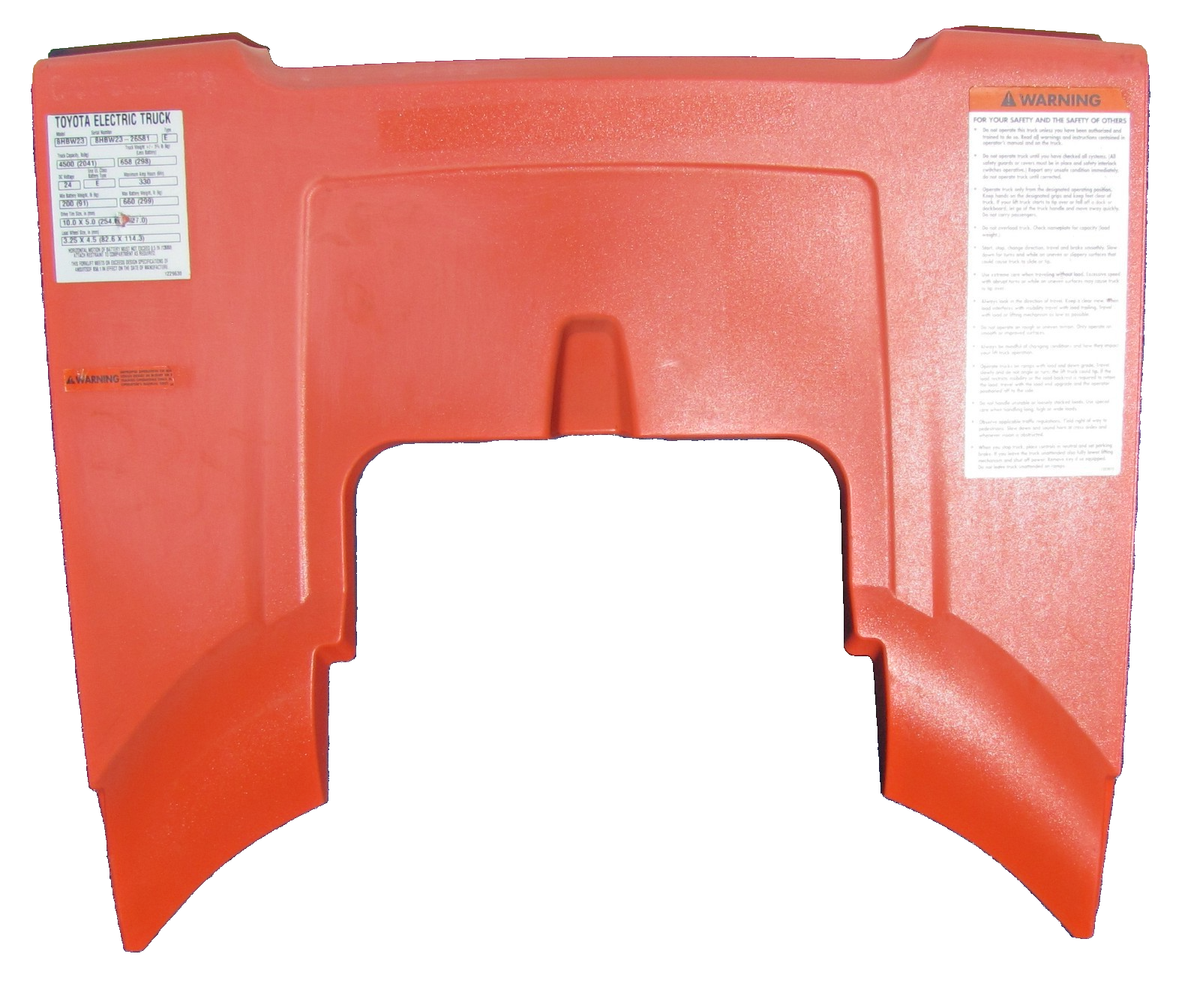 Toyota Orange Upper Cover 00590-55980-71 for Electric Pallet Jack