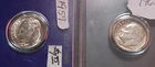 (4) Silver Roosevelt Dime Lot: (3) BU (59,63,64) & (1) Proof (64)--True Auction