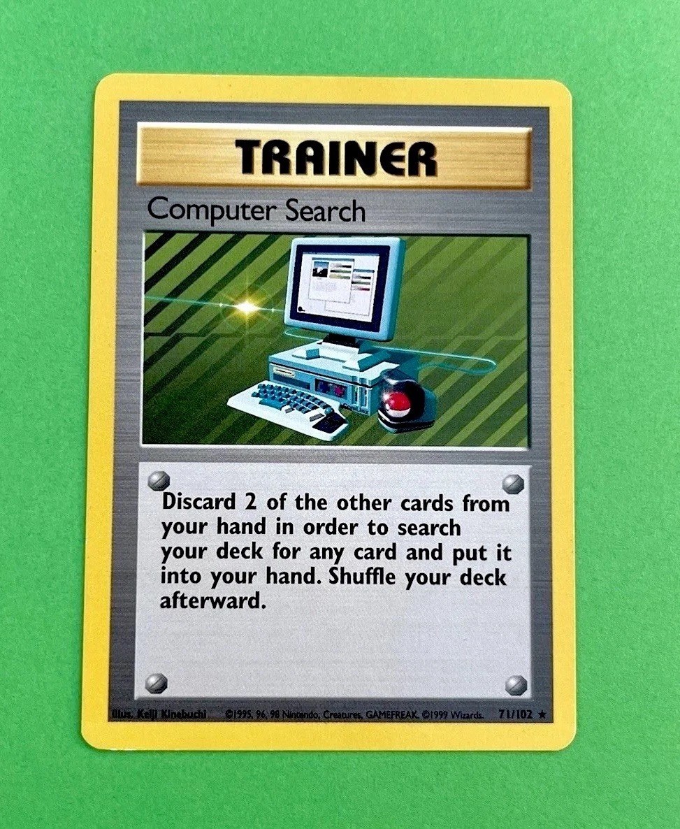 Computer Search 071/102 Base Set Regular