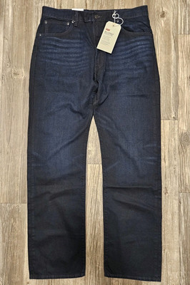 RARE Levis 1961 Wellthread 551Z Raven Lily Straight Fit Big E Jeans Mens 36 x 34