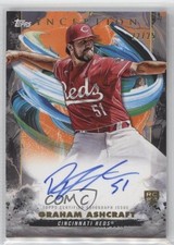 2023 Topps Inception Orange 22/25 Graham Ashcraft #BRES-GA Auto y0i