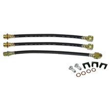 68 Bop Front Disc Conv And Rear Drum Brake Rubber Flex Hose Line Set Kit W Clips 68 Bop Front Disc Conv And Rear Drum Brake Rubber Flex Hose Line Set Kit W Clips
