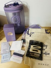 Monat Travel Bag with Samples, Bags, Barrettes, Wrap, Scarf