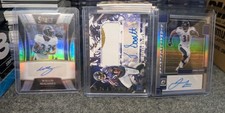 Baltimore Raven Auto Lot Of 3: Willis Mcgehee & Jamal Lewis & Jaleel Scott