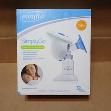 EVENFLO SimplyGo, Single Electric Breast Pump. Light Weight Portable Adjustable