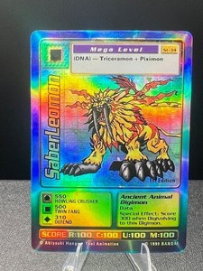 digimon card saberleomon value Saberleomon Card
