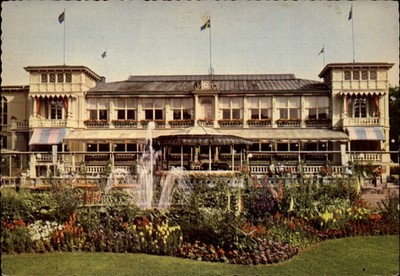 Tradgardsforeningen Huvudrestaurangen Gothenburg Sweden vintage postcard y912