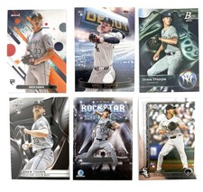 DREW THORPE 2025 Bowman/Topps 6x Rookie Card Lot RC Chicago White Sox