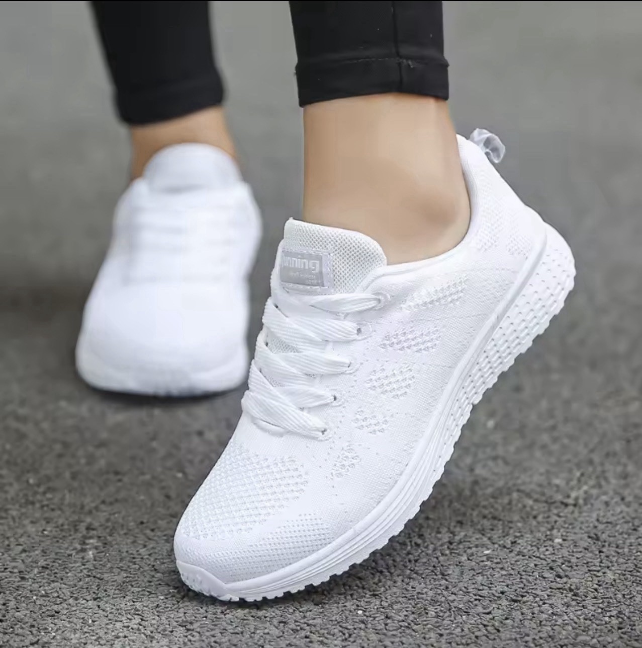 White Or Black Athletic Shoes For Women