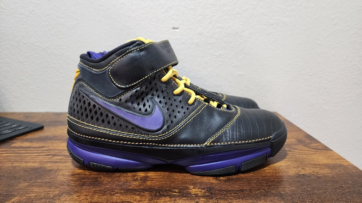 Nike Zoom Kobe 2 Asia Exclusive Lakers Away for Sale