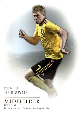 2018 Futera Unique Premium #037 Kevin De Bruyne