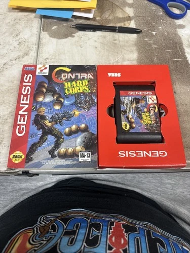 Contra: Hard Corps (Sega Genesis) - CIB - Rare - Authentic