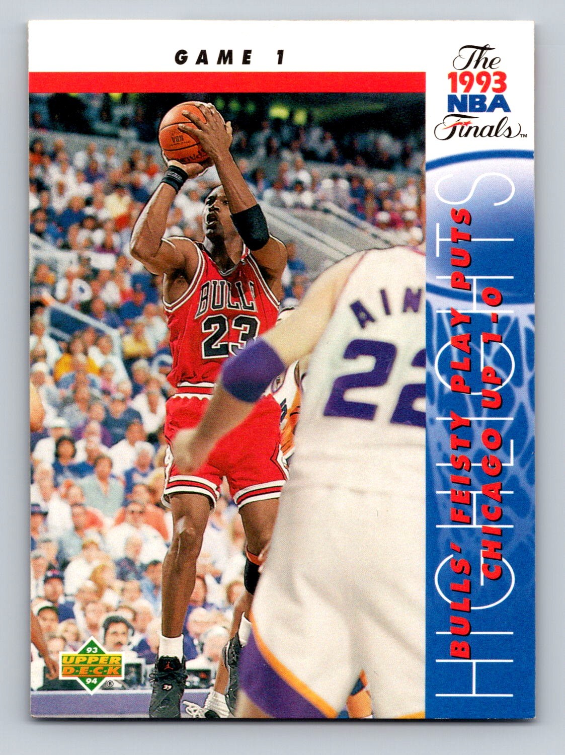 1993-94 Upper Deck #198 Michael Jordan Chicago Bulls HOF