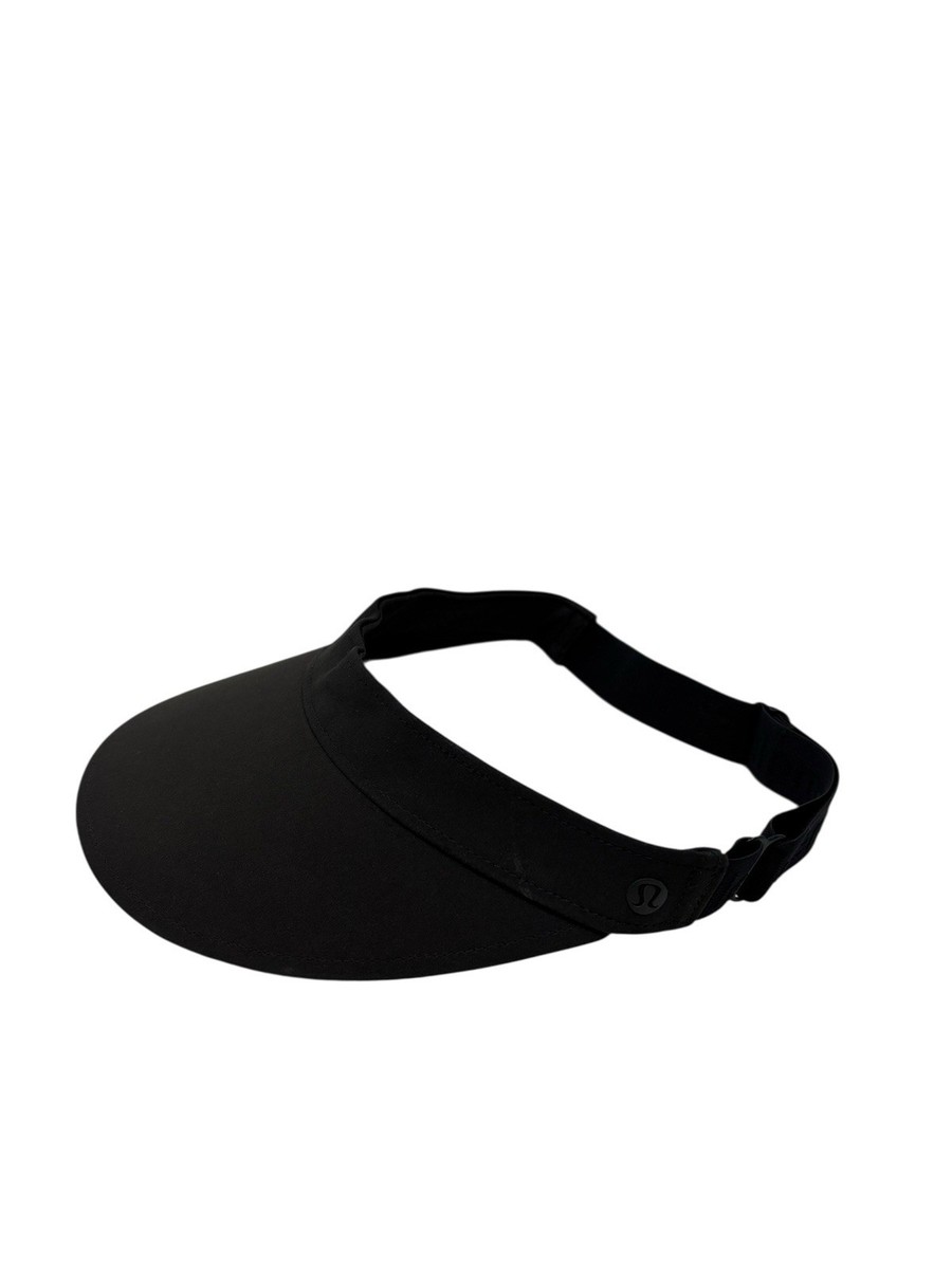 Lululemon Women's Fast Paced Wide Band Running Adjustable Visor Black OSFM - Main Image