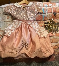 Disguise Girl's Disney Minnie Mouse Prestige Dress, Pretend Play Costume Sz XS