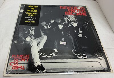 New Kids On The Block Please Don't Go Girl Vinyl Columbia 44-07569