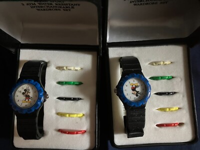 Disney's Time Works Aqua 3 ATM Water Resistance Interchangeable Wardrobe Set