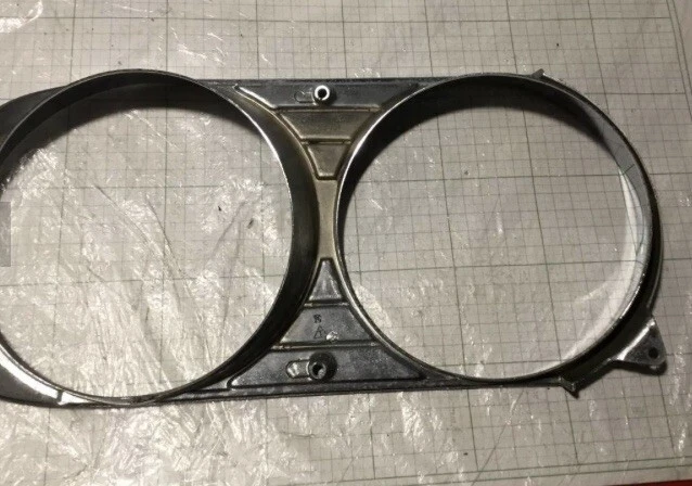 Mazda Luce A6 1500 1800 Finalizador Farol Moldura Genuína Nos Rara - Imagem 2 de 4