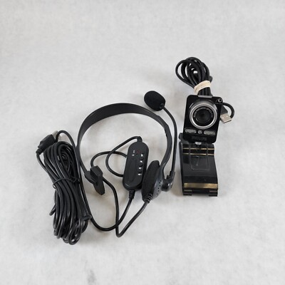 Unbranded USB Headset & Pixel Plus 2 Philips Webcam