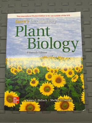 Stern's Introductory ''PLANT BIOLOGY'' International Student Edition 15th Edition