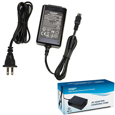 HQRP AC Adapter for Sony Handycam DCR-DVD108 DCR-DVD710 DCR-DVD910 DCR-HC44E