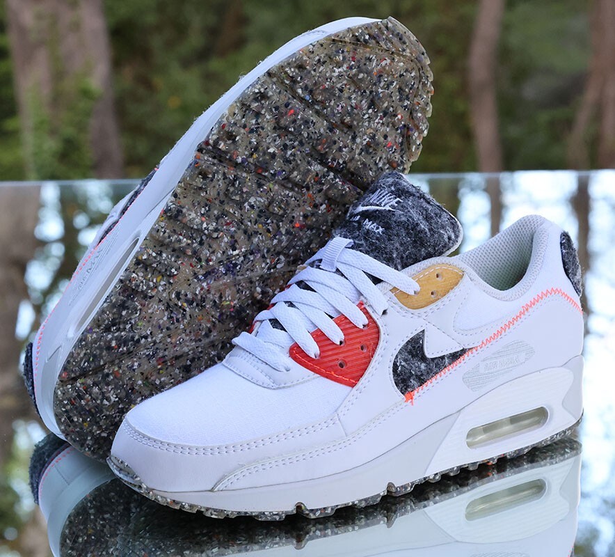 Nike Air Max 90 M2Z2 Recycled Wool Pack Men's Size White