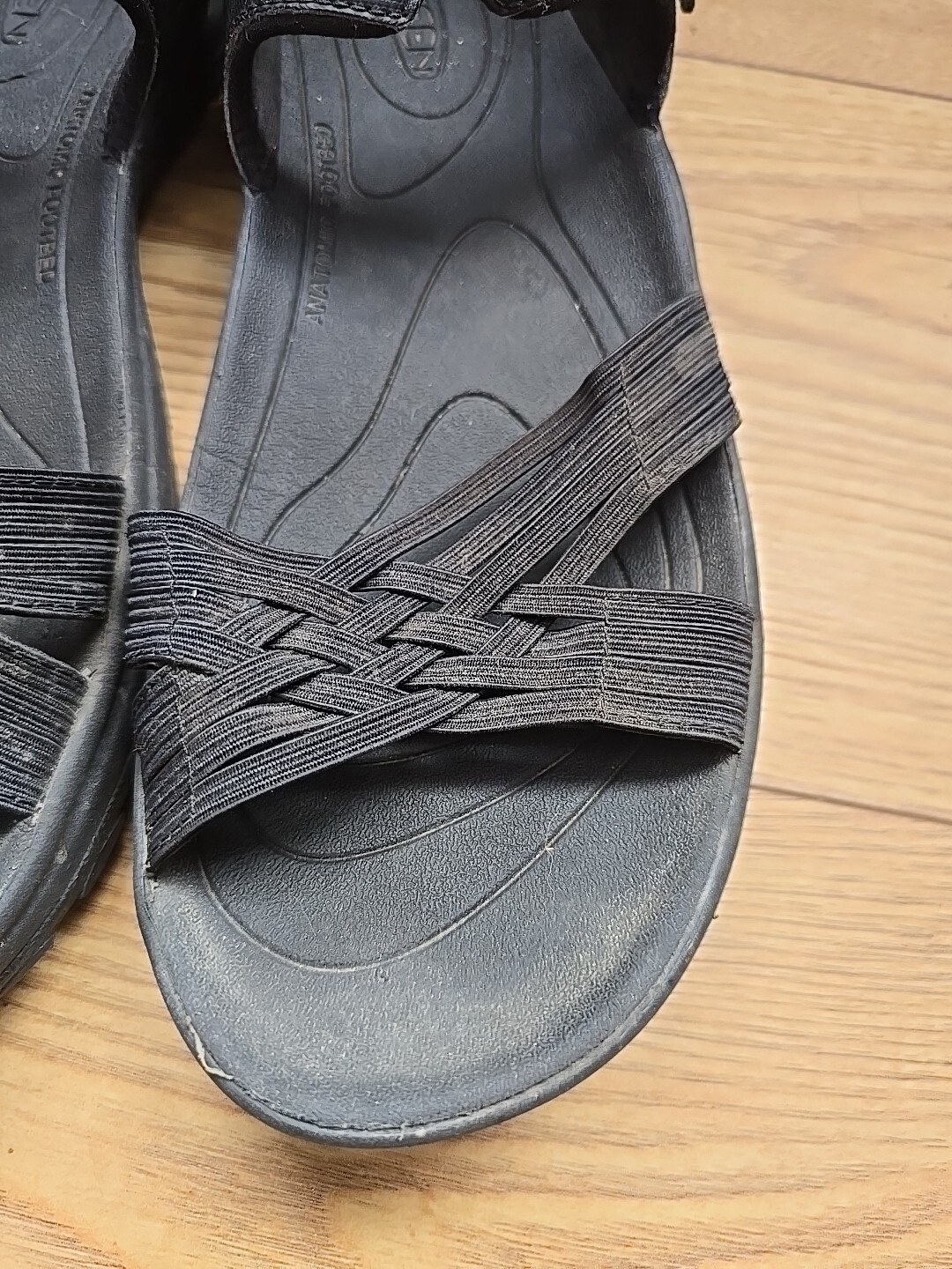 Sandali KEEN Terradora II donna UK 8 5 US 11 – sandali da trekking neri con cinturino