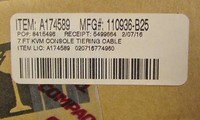 Hewlett Packard Compaq 110936 B25 7 Ft. Kvm Cable A174589 Hewlett Packard Compaq 110936 B25 7 Ft. Kvm Cable A174589