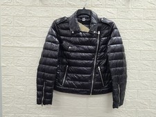 New Herno Bomber Jacket Nylon Ultralight Down Padded Black Size It48 / Us12