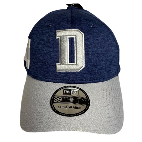 Cappello Dallas Cowboys New Era NFL Sideline 39THIRTY Flex Fit L/XL Curve Bill Blu - Foto 2 di 9