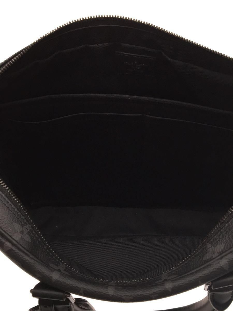 LOUIS VUITTON M46457 Business Bag Briefcase PVC Black Total LOUIS VUITTON M46457 Business Bag Briefcase PVC Black Total