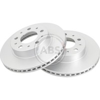 A.B.S. 2X Bremsscheibe Vorne 262 BelüFtet FüR Volvo 740 744 745 704 764