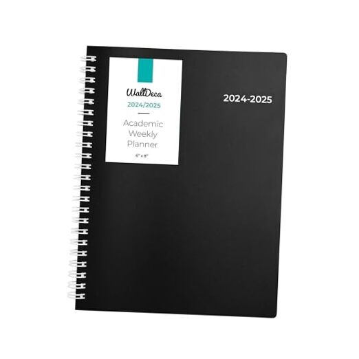 Planner 2024-2025 Academic Year - Weekly & Monthly 2024-2025 (8 x 6-Inches)-image