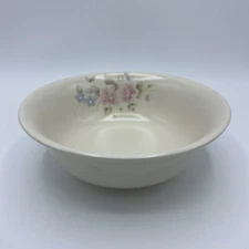 Pfaltzgraff Tea Rose Serving Bowl 7 5/8” Flowers Pink Blue