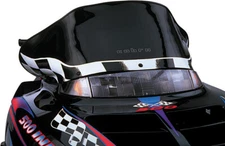 PowerMadd Windshield 12in. Black/White Checks 11320