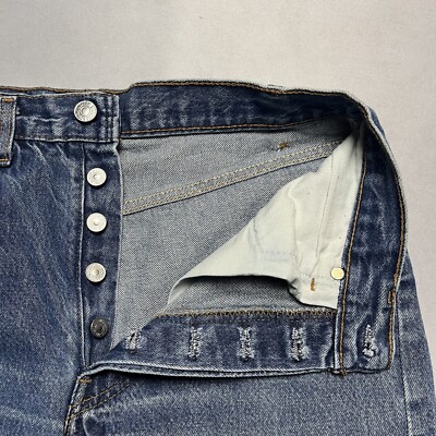 Vintage Levi's 501xx Denim Jeans 32x30 Made In USA | eBay