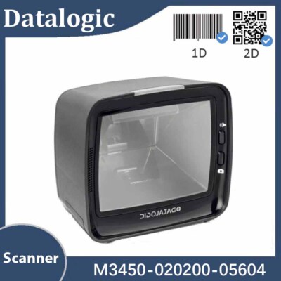 Datalogic Magellan 3450VSI Barcode Scanner Hands-Free USB Wired QR Code Reader