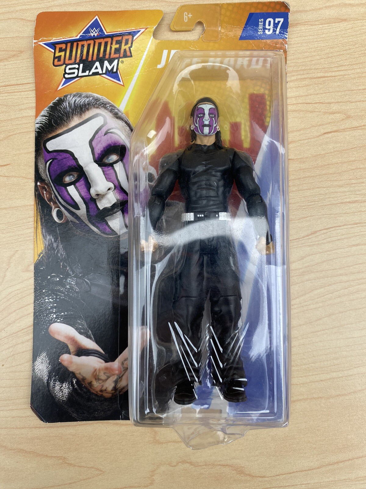 WWE summerslam jeff hardy series 97 action figure (read)