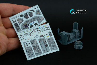1/32 Tornado ECR Italian Interior 3D Decal for Italeri Small ver w/Resin Parts